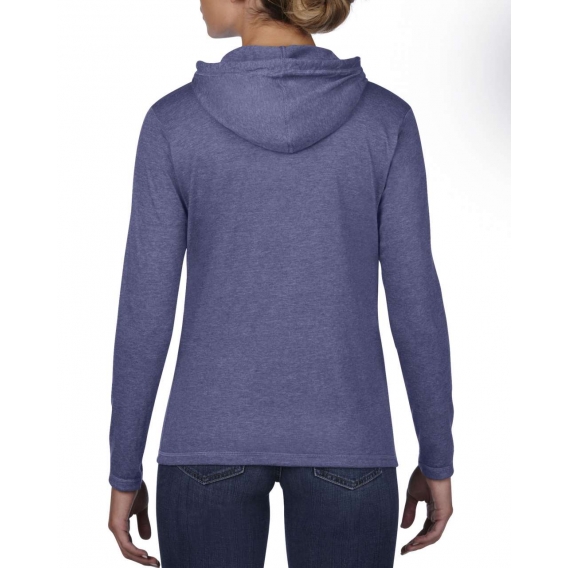WOMEN’S LIGHTWEIGHT LONG SLEEVE HOODED TEE