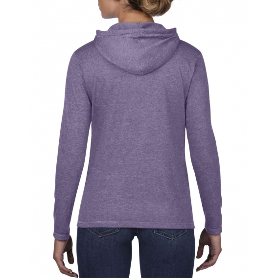WOMEN’S LIGHTWEIGHT LONG SLEEVE HOODED TEE