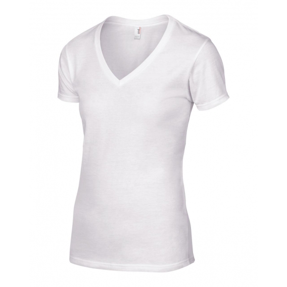 WOMEN'S LIGHTWEIGHT V-NECK TEE