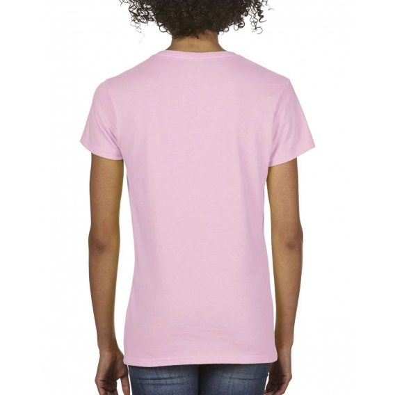 LADIES' MIDWEIGHT V-NECK TEE