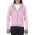 LADIES' FULL ZIP HOODED SWEATSHIRT