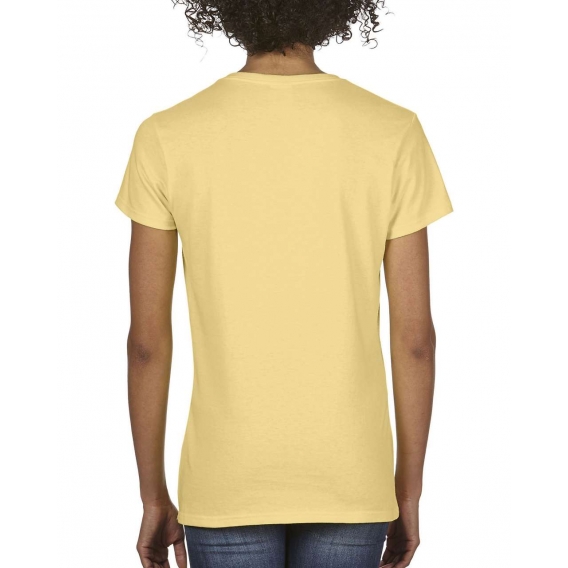 LADIES' MIDWEIGHT V-NECK TEE