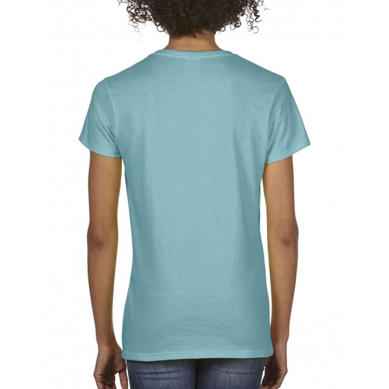 LADIES' MIDWEIGHT V-NECK TEE