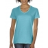 LADIES' MIDWEIGHT V-NECK TEE