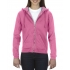 LADIES' FULL ZIP HOODED SWEATSHIRT