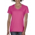 LADIES' MIDWEIGHT V-NECK TEE
