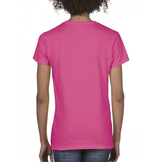 LADIES' MIDWEIGHT V-NECK TEE