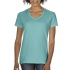 LADIES' MIDWEIGHT V-NECK TEE