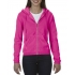 LADIES' FULL ZIP HOODED SWEATSHIRT