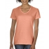 LADIES' MIDWEIGHT V-NECK TEE