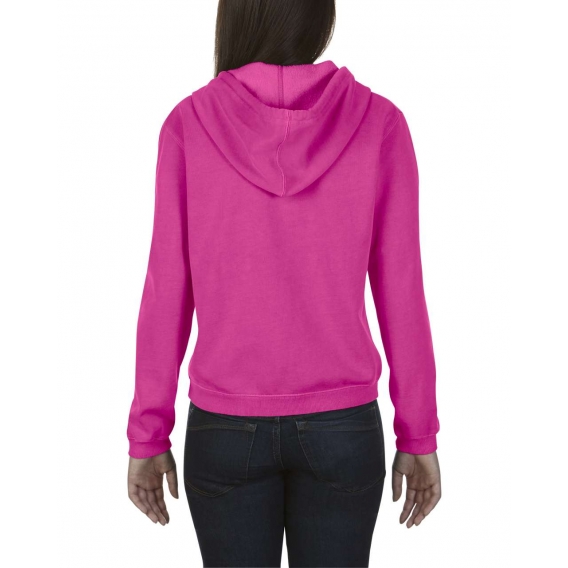 LADIES' FULL ZIP HOODED SWEATSHIRT