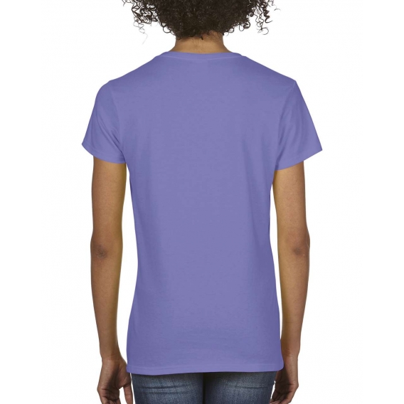 LADIES' MIDWEIGHT V-NECK TEE