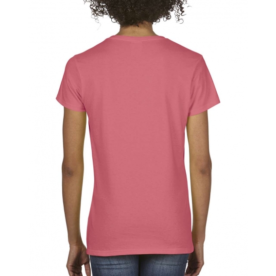 LADIES' MIDWEIGHT V-NECK TEE