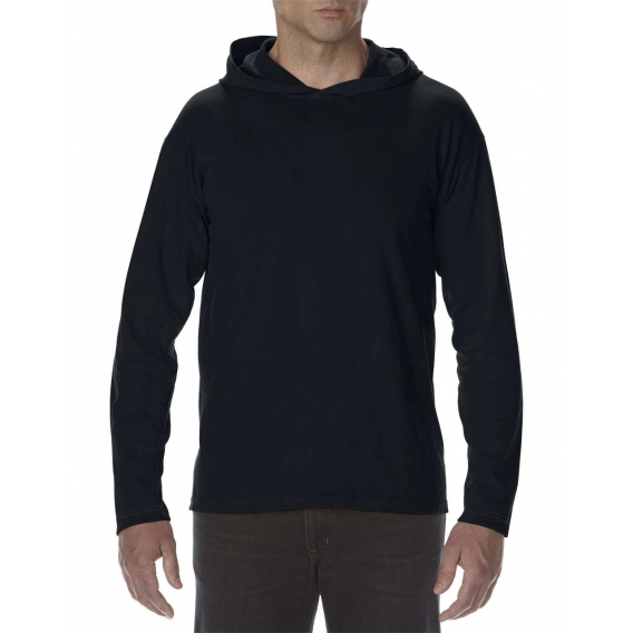 ADULT HEAVYWEIGHT LONG SLEEVE HOODED TEE