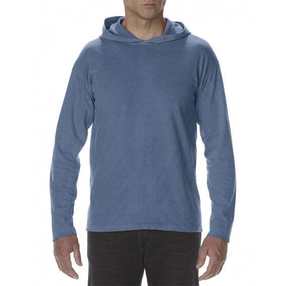 ADULT HEAVYWEIGHT LONG SLEEVE HOODED TEE