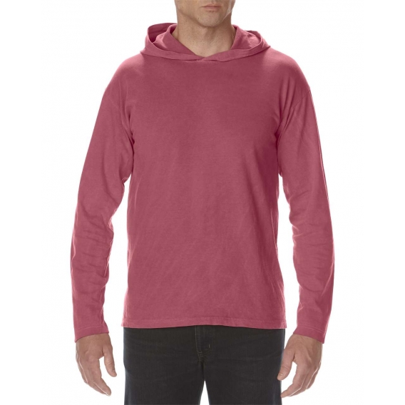 ADULT HEAVYWEIGHT LONG SLEEVE HOODED TEE