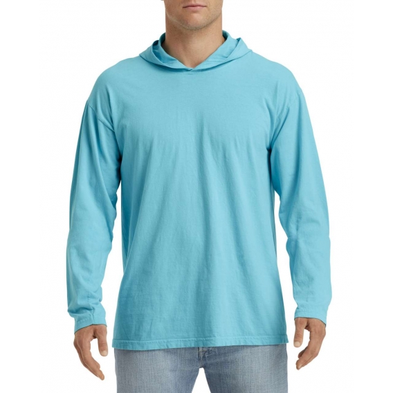 ADULT HEAVYWEIGHT LONG SLEEVE HOODED TEE