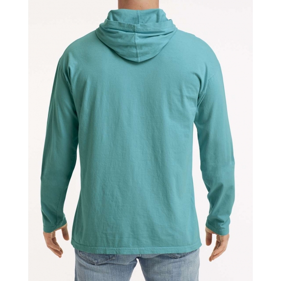 ADULT HEAVYWEIGHT LONG SLEEVE HOODED TEE