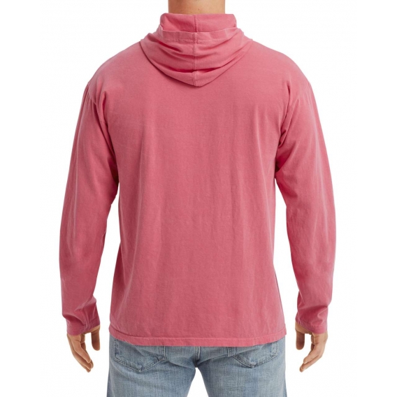 ADULT HEAVYWEIGHT LONG SLEEVE HOODED TEE