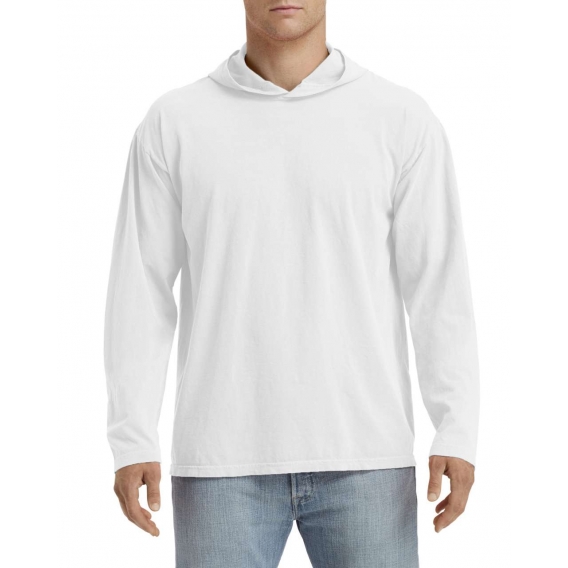 ADULT HEAVYWEIGHT LONG SLEEVE HOODED TEE