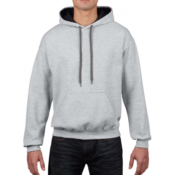 HEAVY BLEND™ ADULT CONTRAST HOODED SWEATSHIRT