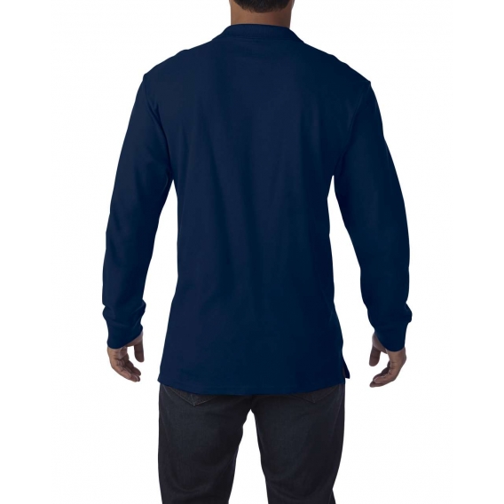 PREMIUM COTTON® ADULT LONG SLEEVE DOUBLE PIQUÉ POLO