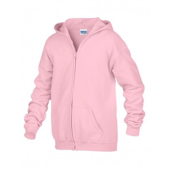 HEAVY BLEND™ YOUTH FULL ZIP HOODED SWEATSHIRT