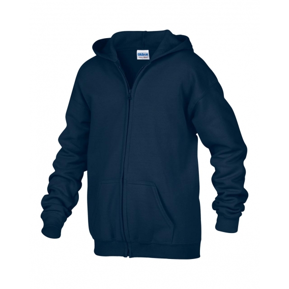 HEAVY BLEND™ YOUTH FULL ZIP HOODED SWEATSHIRT