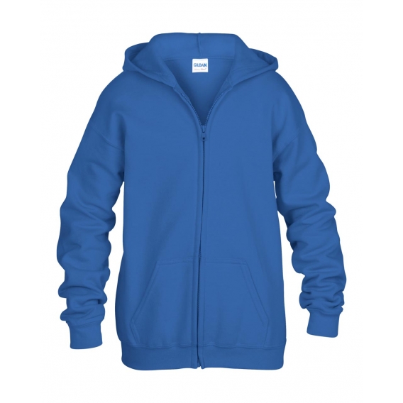 HEAVY BLEND™ YOUTH FULL ZIP HOODED SWEATSHIRT