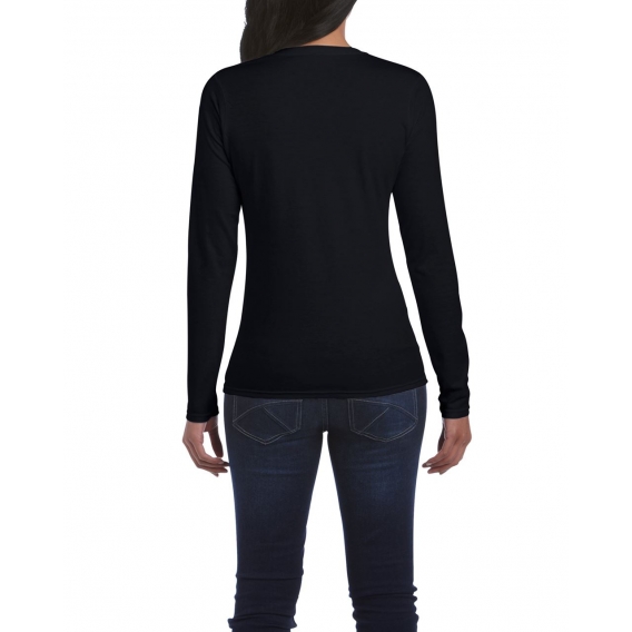 SOFTSTYLE® LADIES' LONG SLEEVE T-SHIRT