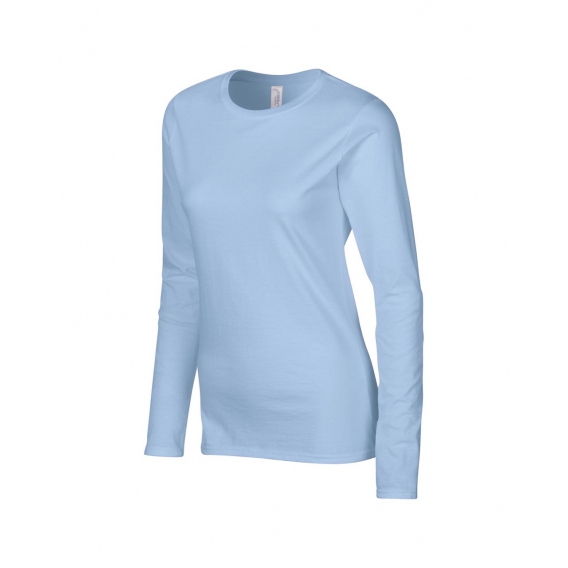 SOFTSTYLE® LADIES' LONG SLEEVE T-SHIRT
