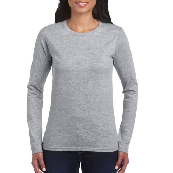 SOFTSTYLE® LADIES' LONG SLEEVE T-SHIRT