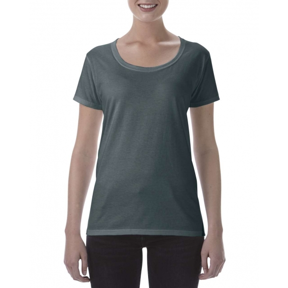 SOFTSTYLE® LADIES' DEEP SCOOP T-SHIRT