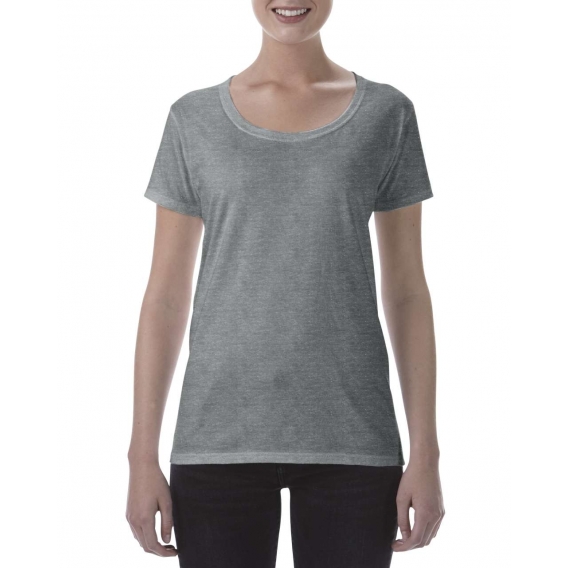 SOFTSTYLE® LADIES' DEEP SCOOP T-SHIRT