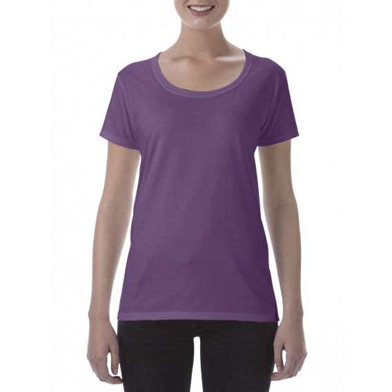SOFTSTYLE® LADIES' DEEP SCOOP T-SHIRT