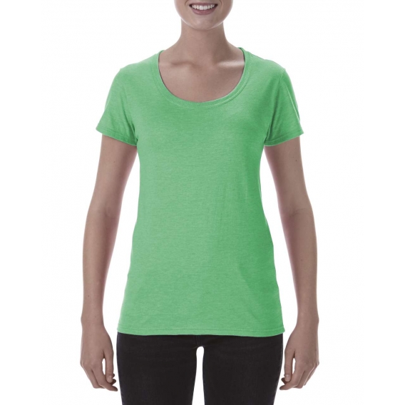 SOFTSTYLE® LADIES' DEEP SCOOP T-SHIRT