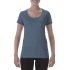 SOFTSTYLE® LADIES' DEEP SCOOP T-SHIRT