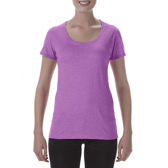 SOFTSTYLE® LADIES' DEEP SCOOP T-SHIRT