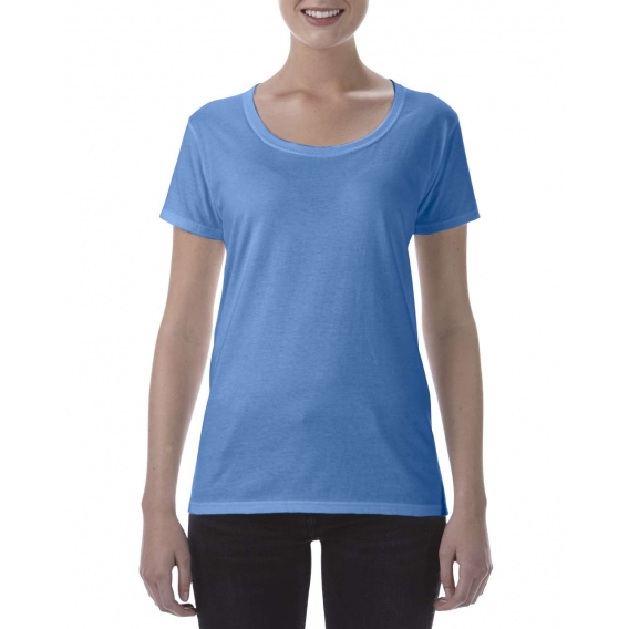 SOFTSTYLE® LADIES' DEEP SCOOP T-SHIRT