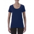 SOFTSTYLE® LADIES' DEEP SCOOP T-SHIRT