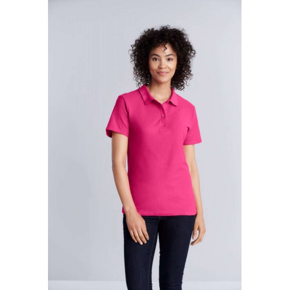 SOFTSTYLE® LADIES' DOUBLE PIQUÉ POLO