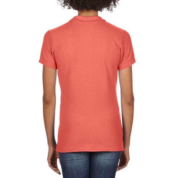 SOFTSTYLE® LADIES' DOUBLE PIQUÉ POLO