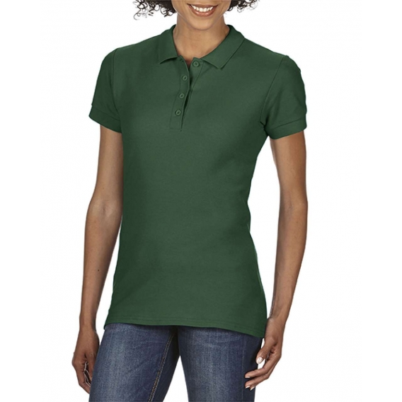 SOFTSTYLE® LADIES' DOUBLE PIQUÉ POLO