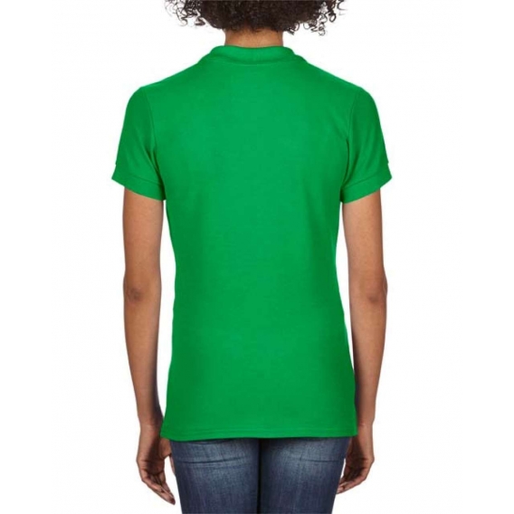 SOFTSTYLE® LADIES' DOUBLE PIQUÉ POLO
