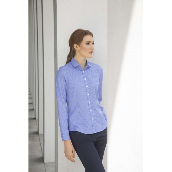 LADIES’ GINGHAM L/S SHIRT