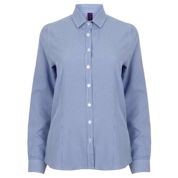 LADIES’ GINGHAM L/S SHIRT