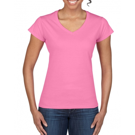SOFTSTYLE® LADIES' V-NECK T-SHIRT