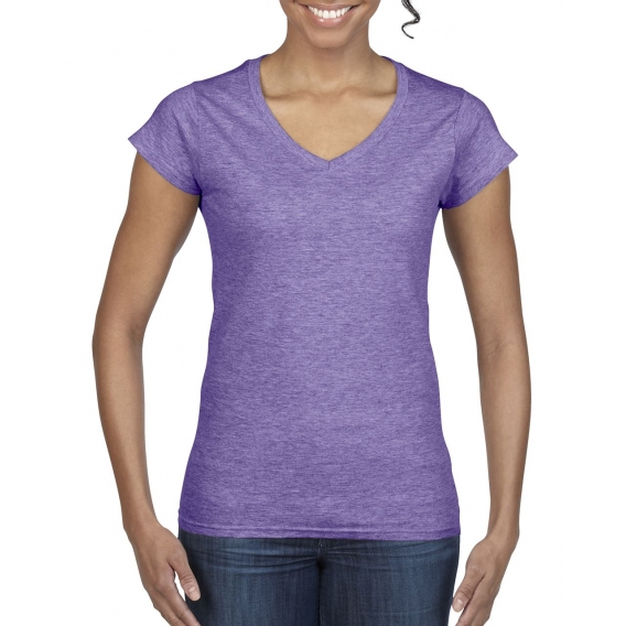 SOFTSTYLE® LADIES' V-NECK T-SHIRT
