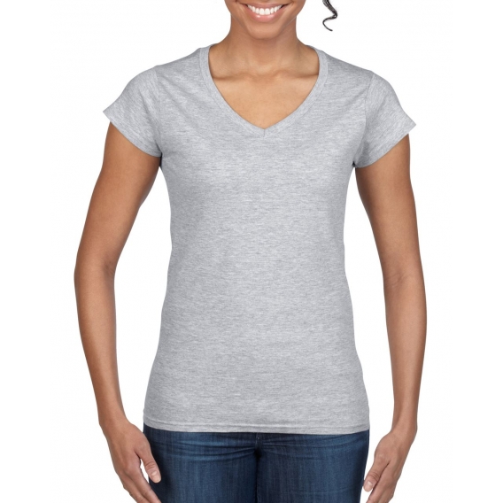 SOFTSTYLE® LADIES' V-NECK T-SHIRT