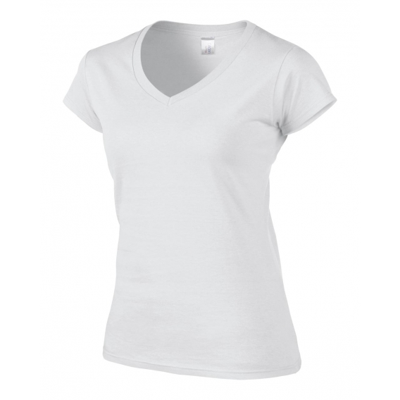 SOFTSTYLE® LADIES' V-NECK T-SHIRT